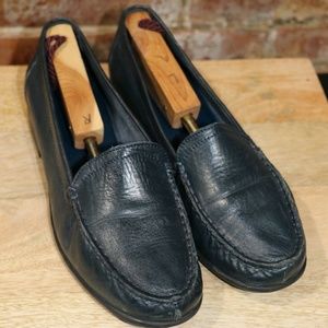 Clarks Bendables Dark Blue Flat Loafers Women's 9